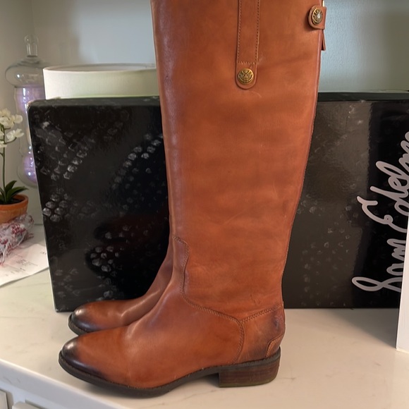 Sam Edelman Penny Whiskey Lea W 7 - Picture 4 of 15